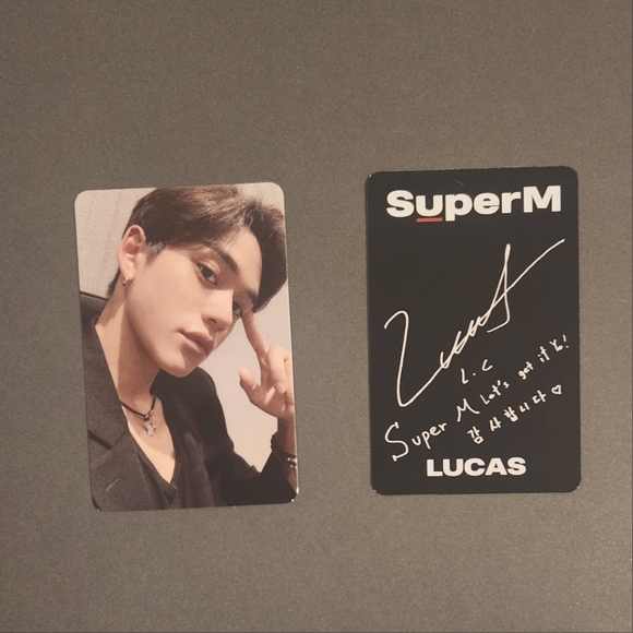 Lucas Wayv NCT Official Photo Card - Picture 1 of 3